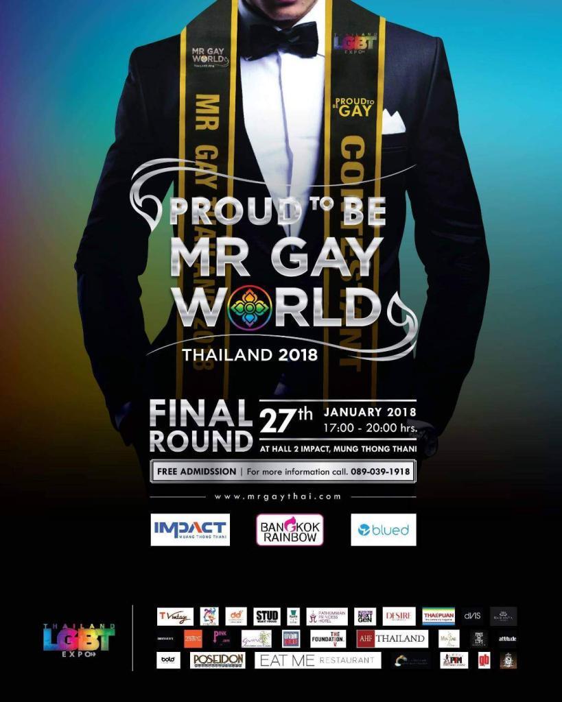 mr gay world thailand 2018